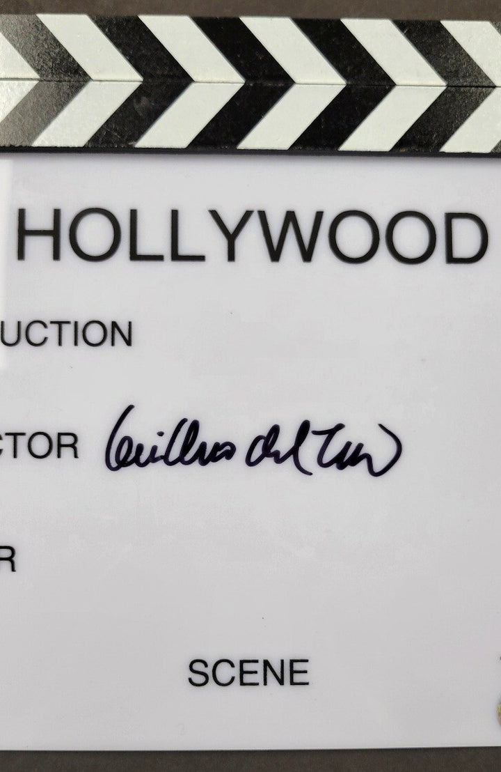 Guillermo del Toro signed Director Clapboard Clap board Pinocchio BAS Beckett
