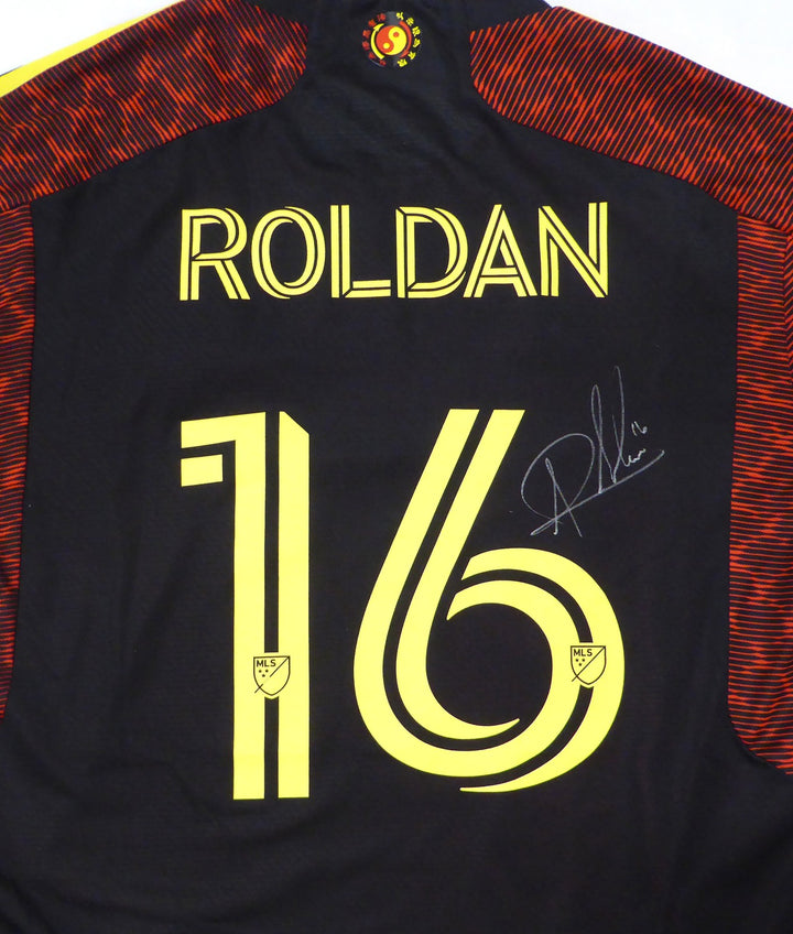 Seattle Sounders Alex Roldan Signed 2023 Season Match Used Adidas Black Jersey