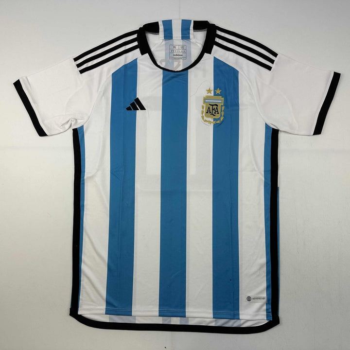 Autographed/Signed Lionel Leo Messi Argentina Jersey Beckett BAS COA