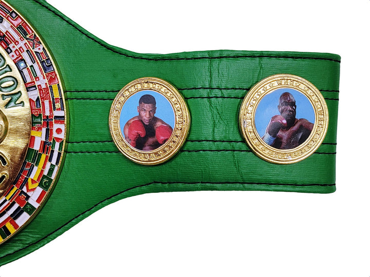 Mike Tyson Autographed Signed Green WBC World Championship Belt Beckett Wit