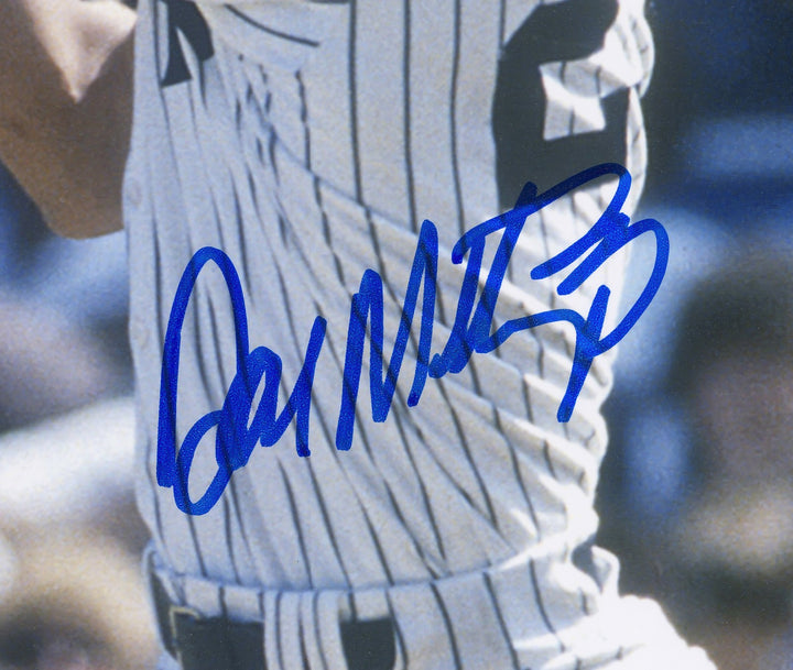 Don Mattingly Signed 16x20 Photo New York Yankees Beckett BAS Witness