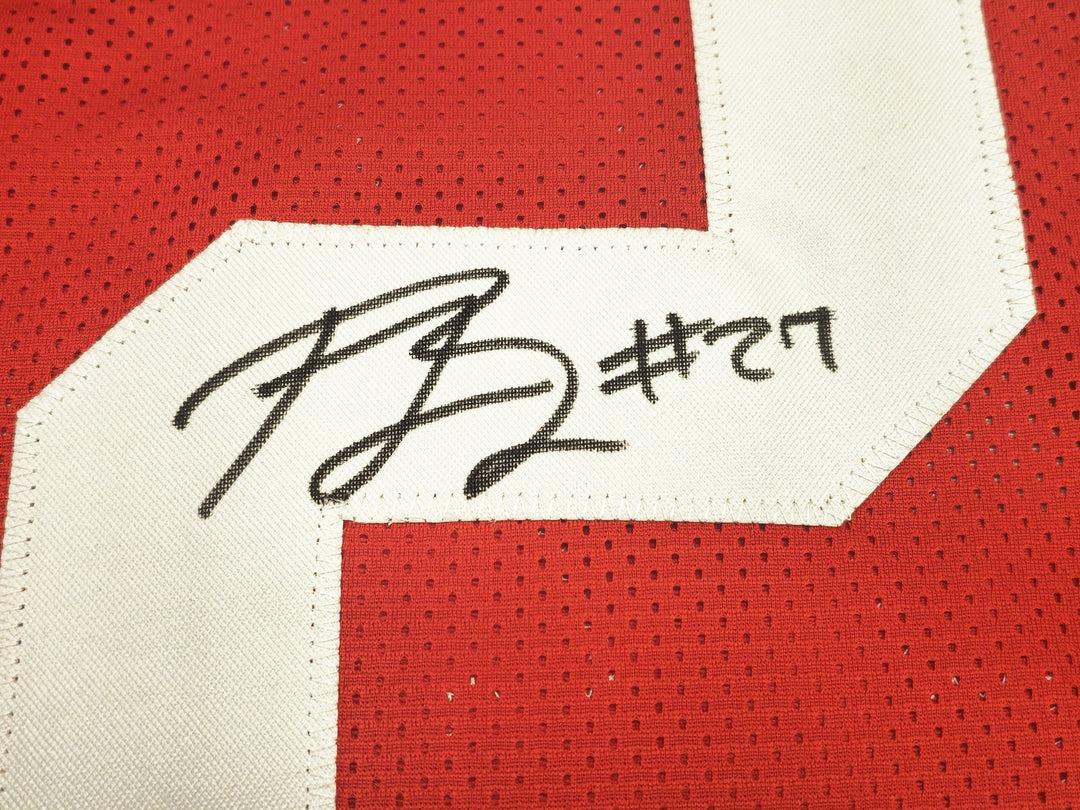 San Francisco 49ers Ji'Ayir Brown Autographed Signed Red Jersey Beckett Witness
