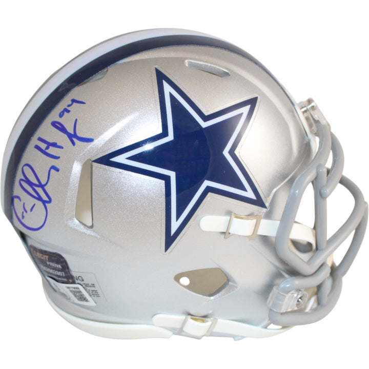 Charles Haley Autographed Dallas Cowboys Mini Helmet Beckett Witness 51705