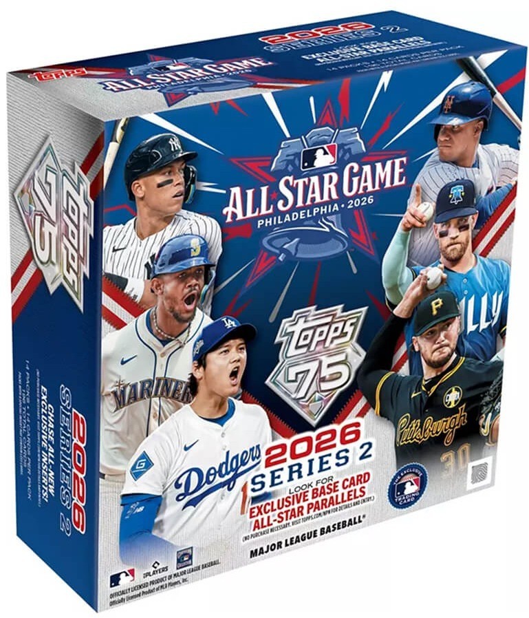 2026 Topps Series 2 MLB All-Star Game Mega Box-14PK/14CPP/196CPB -  New/Sealed