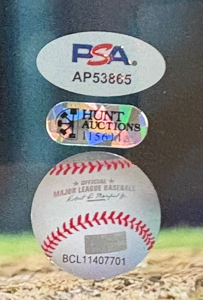 Kyle Schwarber Signed Framed 16x20 Philles City Connect Photo PSA/DNA