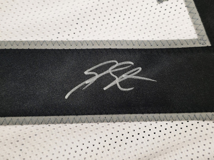 Las Vegas Raiders Geno Smith Signed White Jersey Beckett Witness
