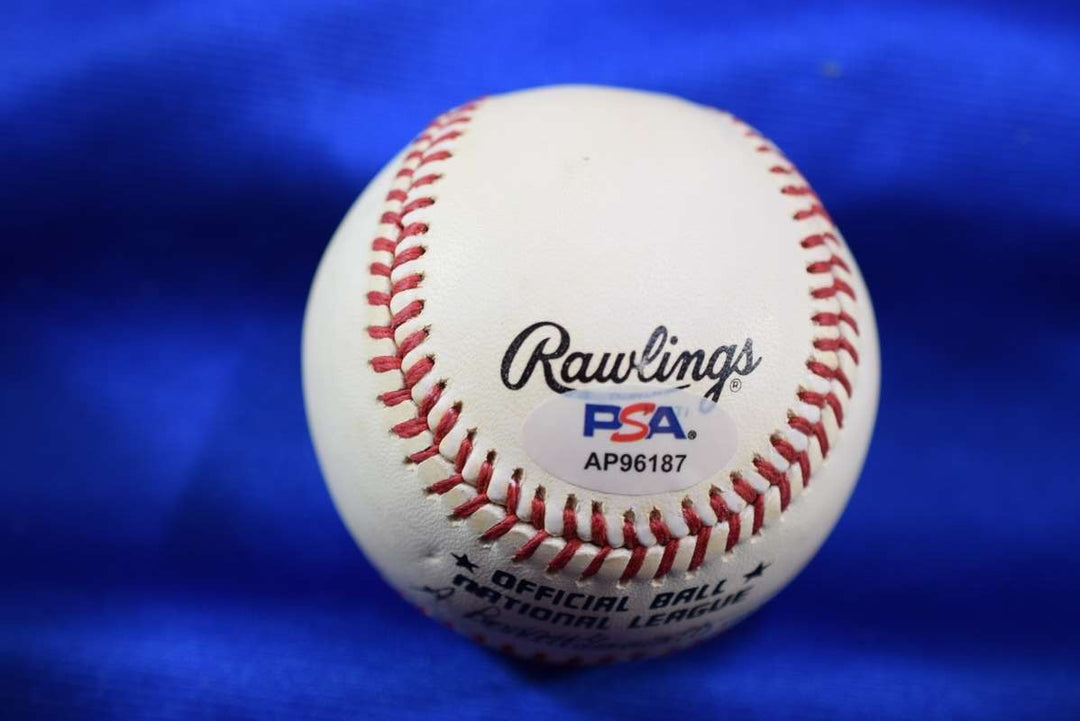Leo Durocher PSA DNA Autograph National League ONL Signed Baseball