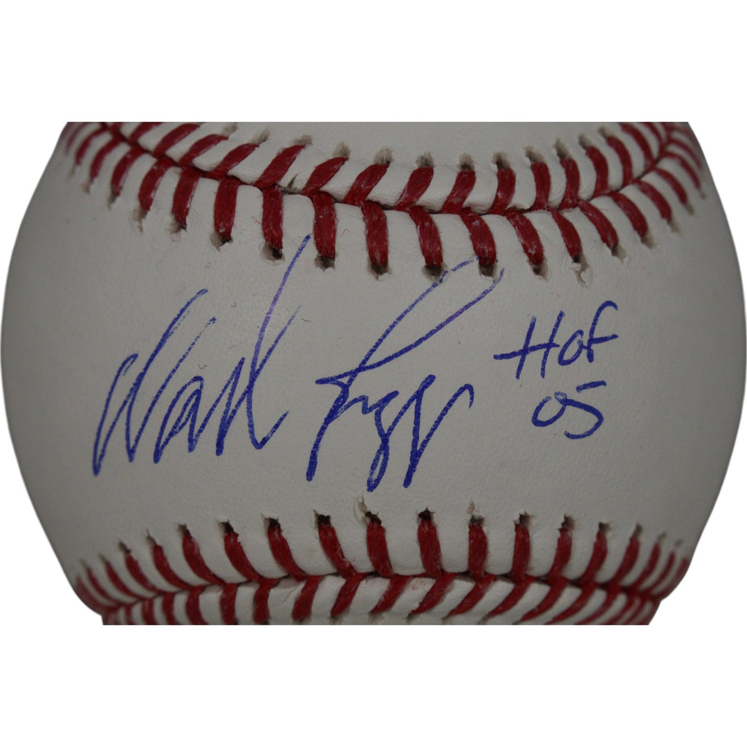 Wade Boggs Autographed/Signed New York Yankees OML Baseball HOF 05 Beckett 50122