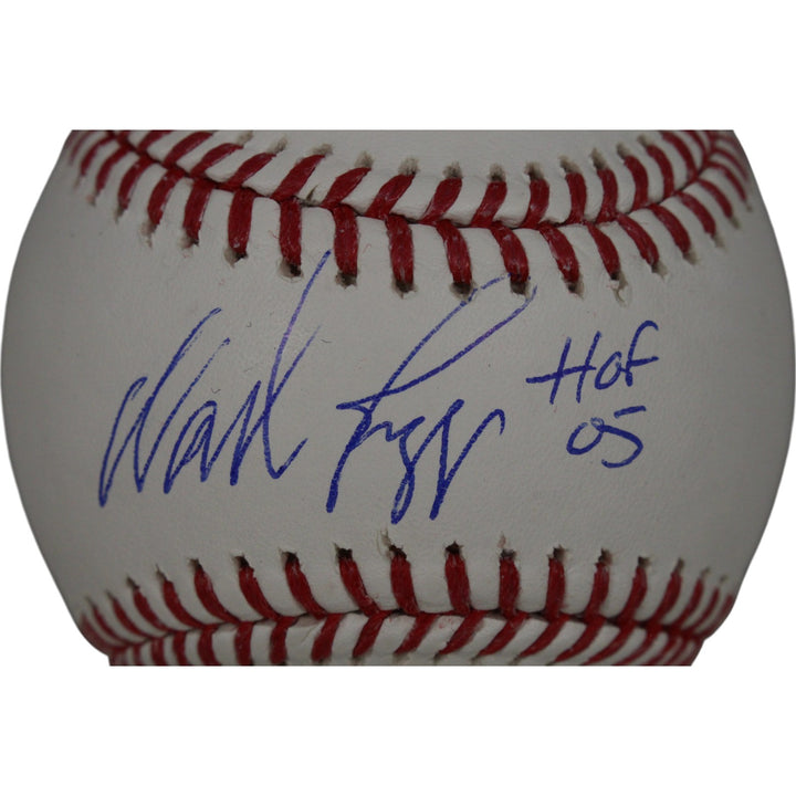 Wade Boggs Autographed/Signed New York Yankees OML Baseball HOF 05 Beckett 50122