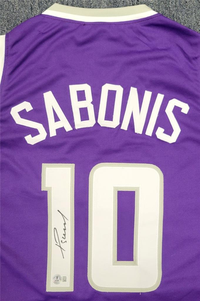 Domantas Sabonis signed Sacramento Kings Jersey autograph ~ BAS Beckett Witness