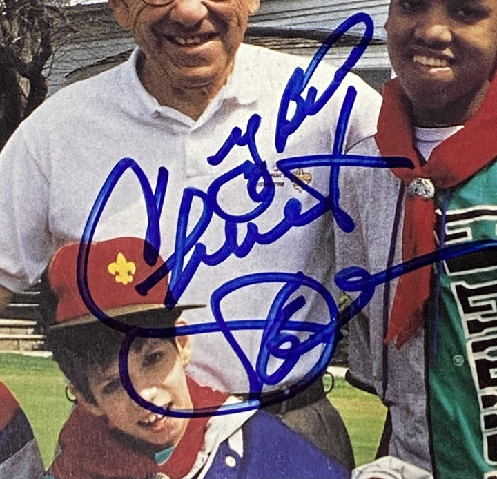 Yogi Berra Signed 1994 Celebrity Golf Classic Program BAS