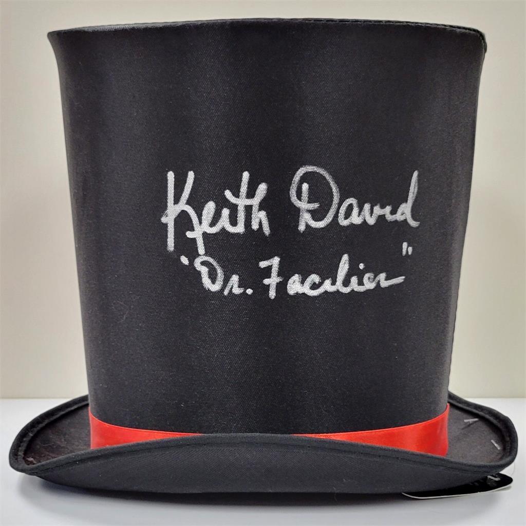 Keith David signed "Dr. Facilier" Top Hat Princess and the Frog autograph ~ JSA