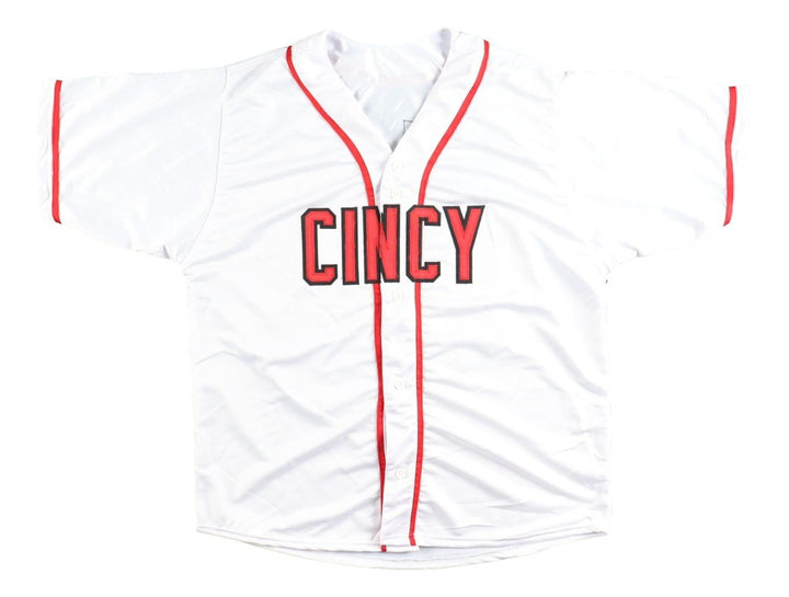 Elly De La Cruz Cincinnati Signed White Baseball Jersey BAS