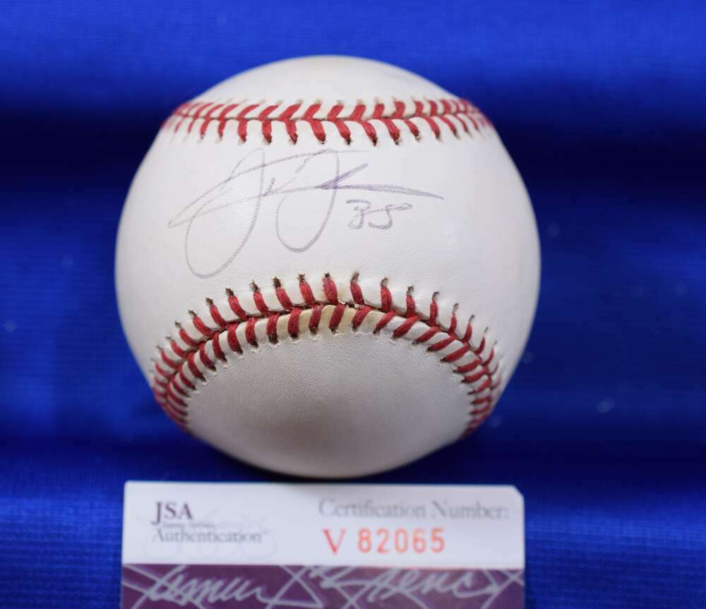 Frank Thomas JSA Coa Autograph American League OAL Signed BasebaLL