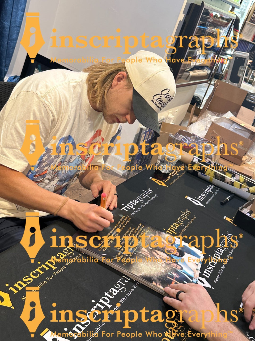 William Karlsson Signed 11x14 Stanley Cup Parade Speech Photo /271 Vegas Knights