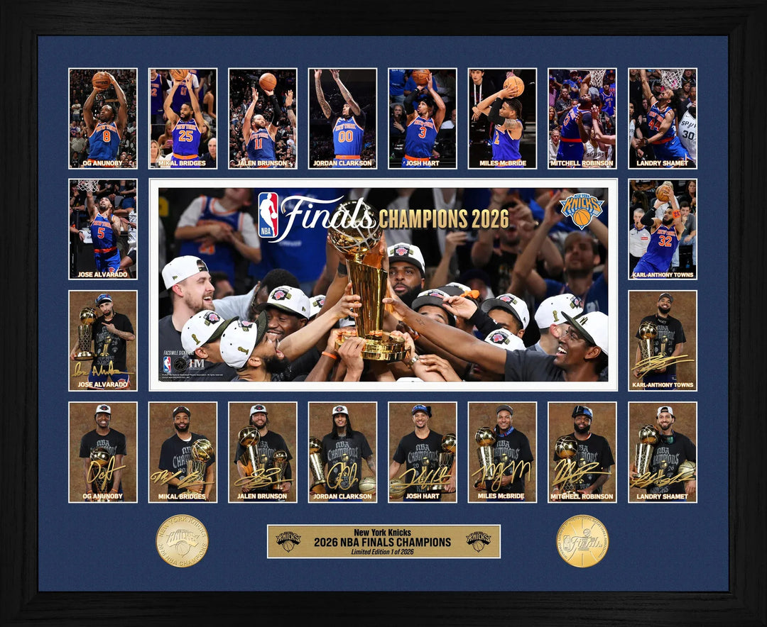 New York Knicks 2026 NBA Champions Memorable Moments Bronze Coin Photo Mint