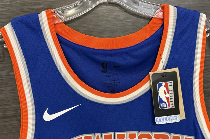 Josh Hart Signed NY Knicks Nike Jersey NY Forever Mint Auto Fanatics COA