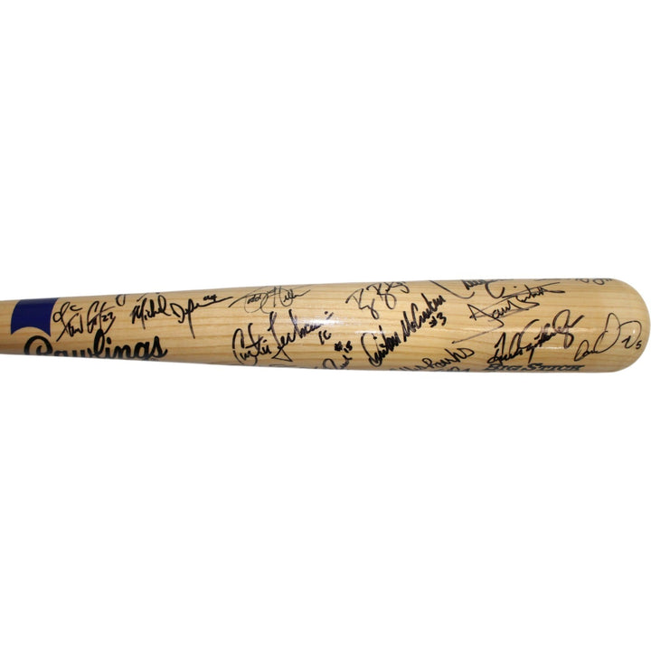 Helton Walker Holliday +28 Signed Colorado Rockies Rawlings Bat Beckett 55417
