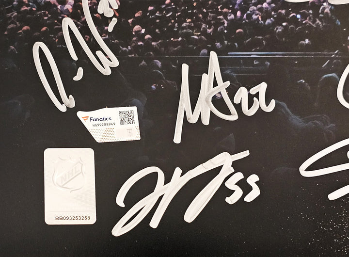 Kraken 2021-22 Inaugural Team Signed 16x20 Photo With 24 Sigs #/99 Fanatics Holo