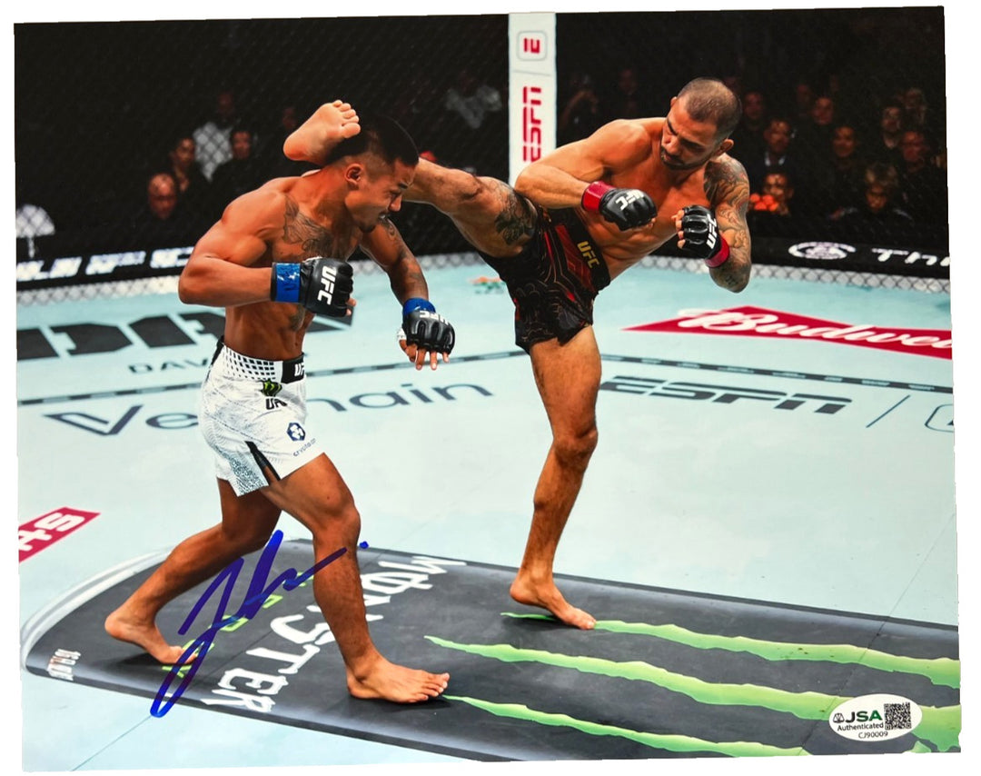 JOSHUA VAN SIGNED AUTOGRAPHED UFC 8X10 PHOTO #6 CHAMPION THE FEARLESS MMA JSA