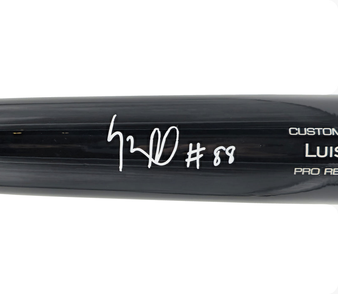 Luis Robert Jr Auto Black Gray Victus Player Model Baseball Bat Sox Beckett