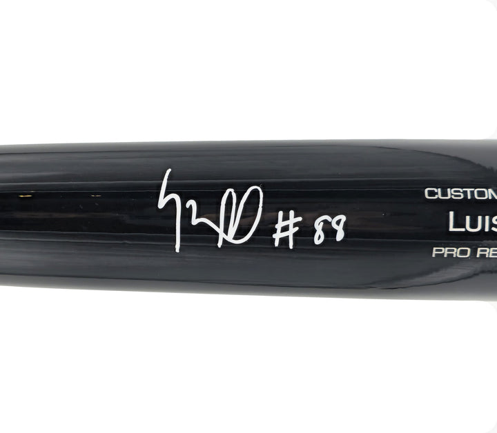 Luis Robert Jr Auto Black Gray Victus Player Model Baseball Bat Sox Beckett