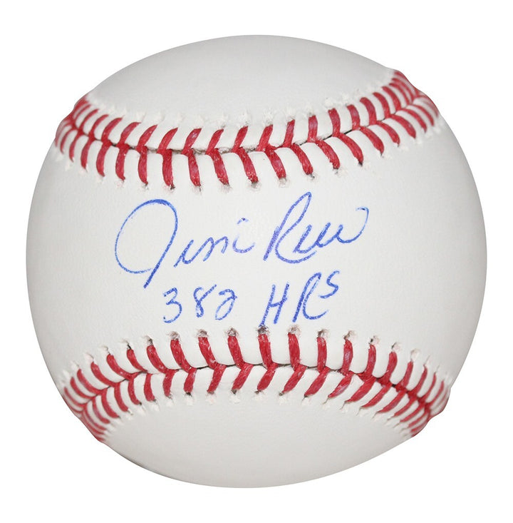 Jim Rice Autographed/Signed Boston Red Sox 382 HR Baseball Beckett 40577