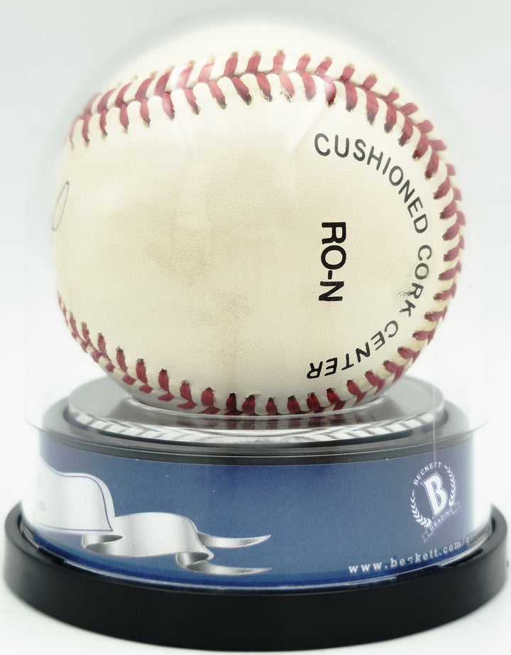 Sandy Koufax Signed NL Baseball Dodgers Auto Near Mint/Mint 8 Beckett