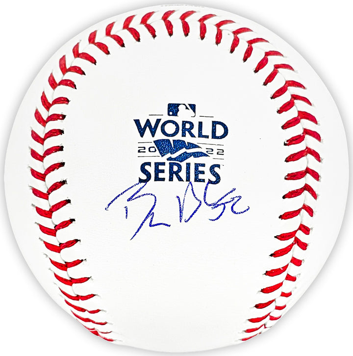 Bryan Abreu Signed Official 2022 WS MLB Baseball Houston Astros Beckett Witness
