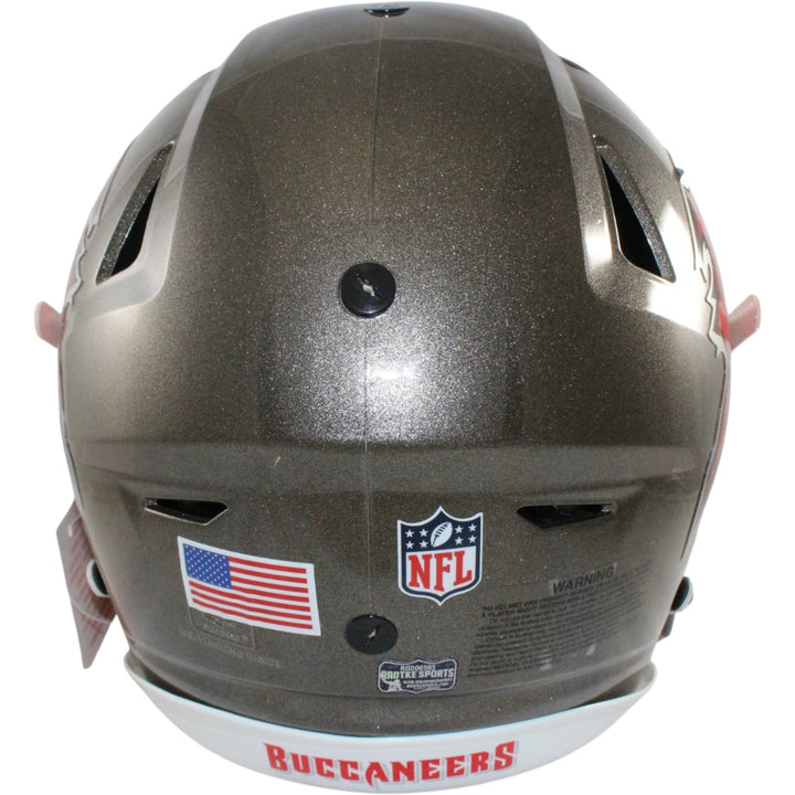 Rob Gronkowski Autographed/Signed Tampa Bay Buccaneers SpeedFlex Helmet 55802