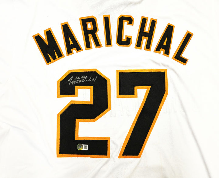 San Francisco Giants Juan Marichal Signed White Baseball Jersey Beckett Wit