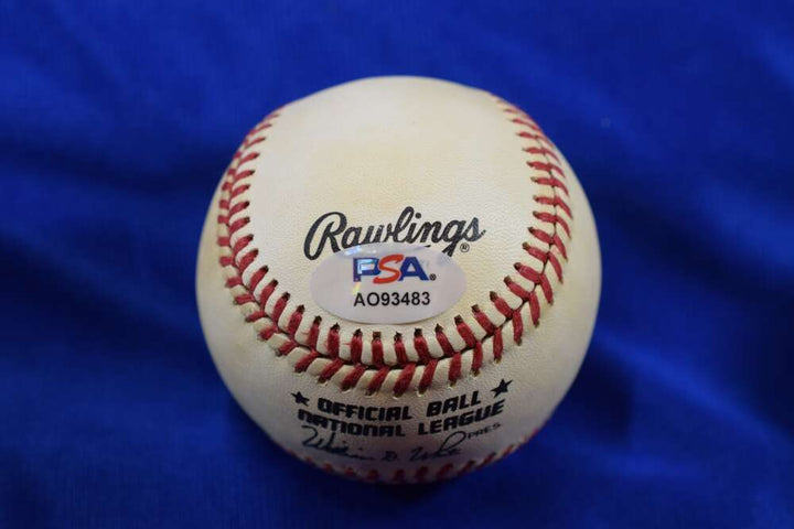 Lee Smith PSA DNA Autograph National League Signed Baseball