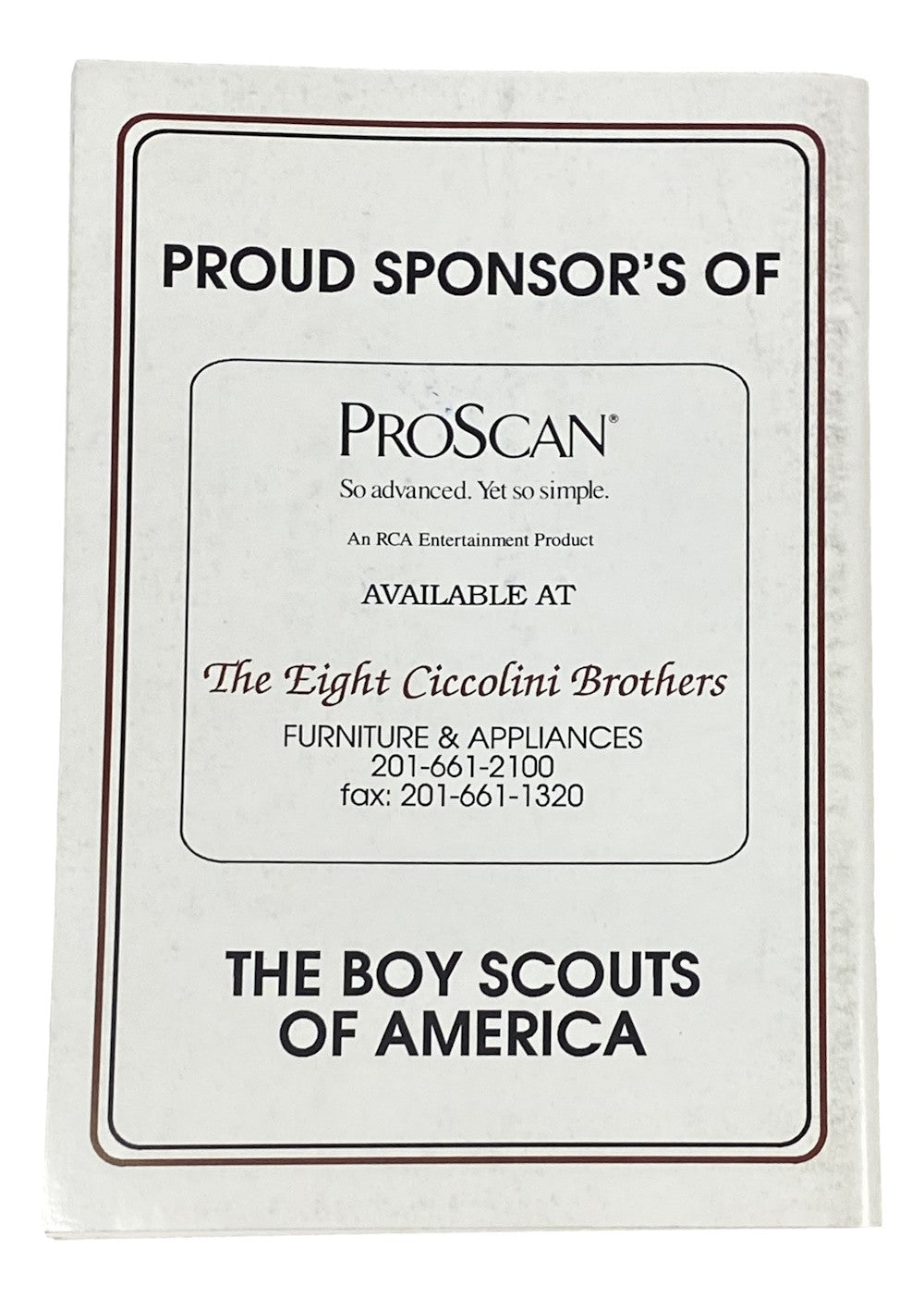 Yogi Berra Signed 1994 Celebrity Golf Classic Program BAS