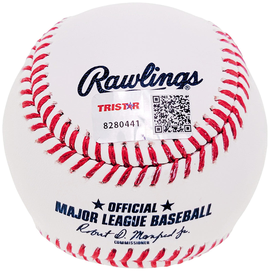 Ken Griffey Sr. Signed MLB Baseball Cincinnati Reds "Big Red Machine" Tristar