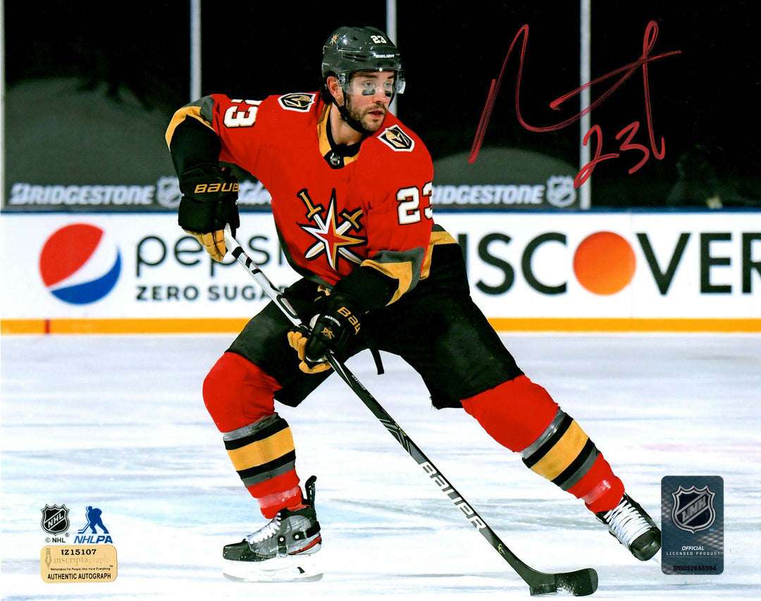 Alec Martinez Autographed Vegas Golden Knights 11x14 Photo COA Lake Tahoe Signed