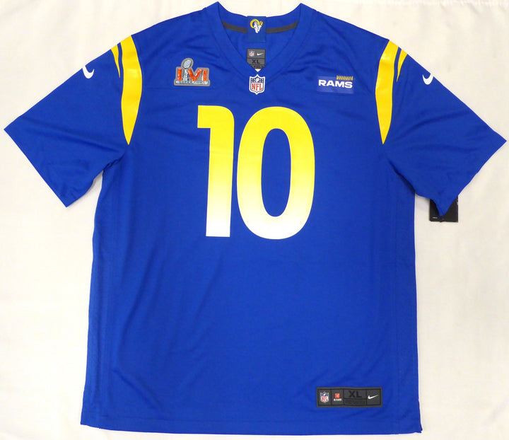 Rams Cooper Kupp Signed Blue Nike Jersey Size XL Fanatics Holo #B504920
