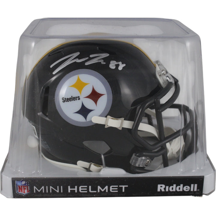 Pat Freiermuth Autographed/Signed Pittsburgh Steelers Mini Helmet Beckett 49018