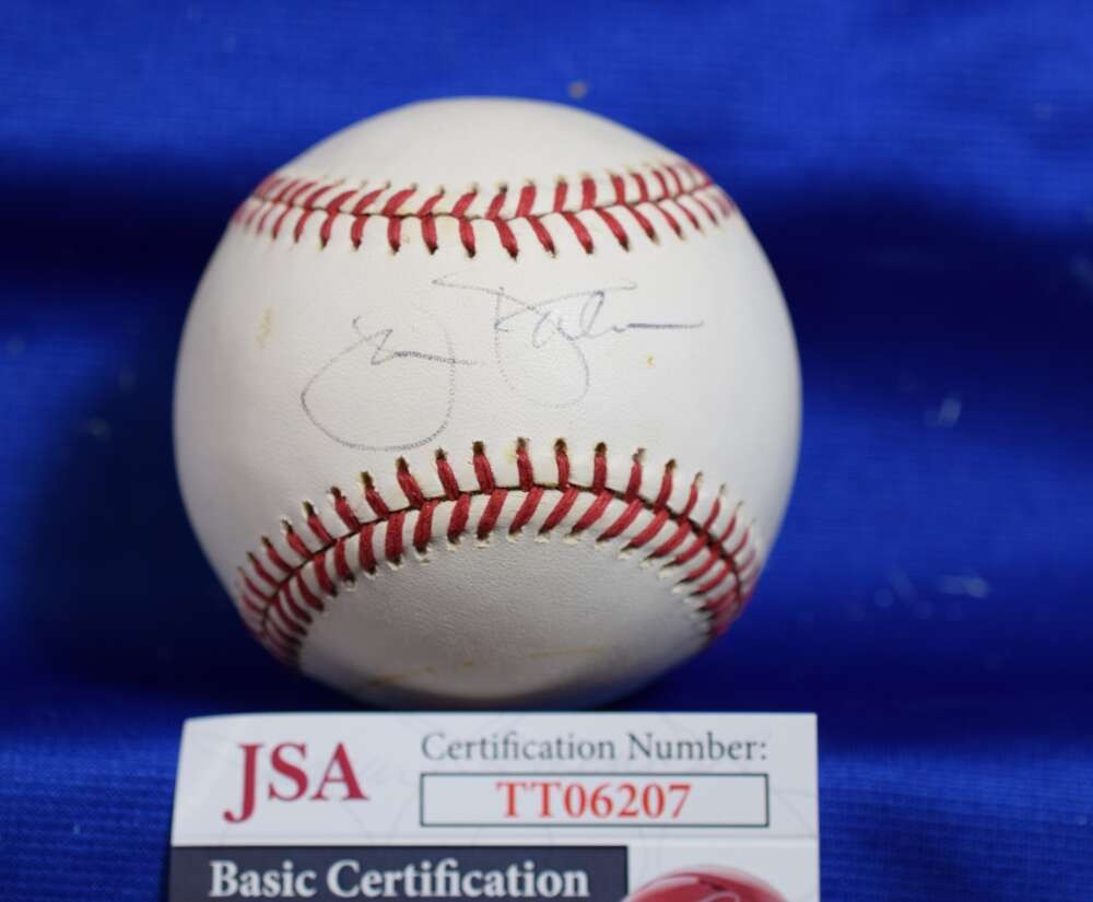 Jim Palmer JSA Coa Autograph American League OAL Signed BasebaLL