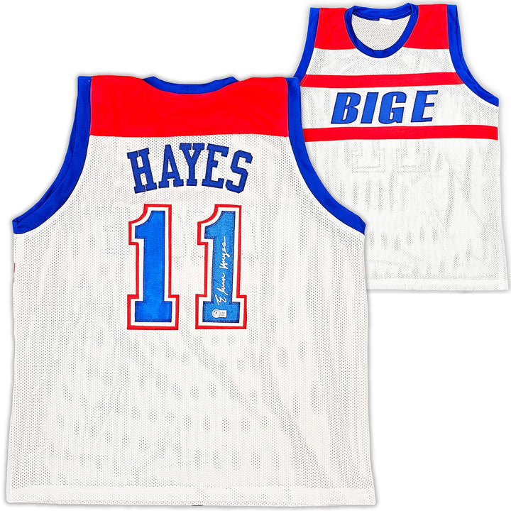 Washington Bullets Elvin Hayes Autographed Signed White Jersey Beckett