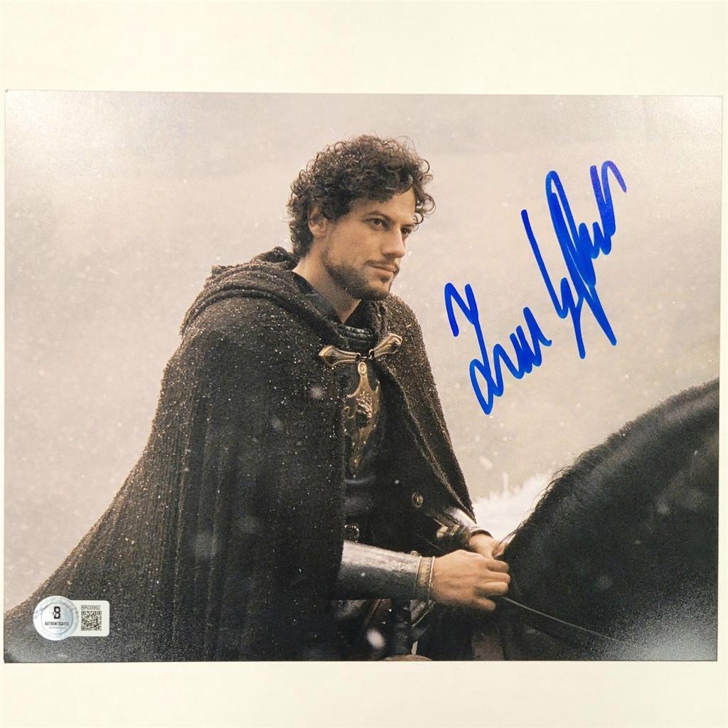 Ioan Gruffudd signed King Arthur 8x10 photo Lancelot autograph ~ Beckett BAS