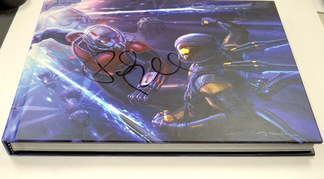 Paul Rudd signed Art of Ant-Man Book Marvel Avengers autograph ~ PSA