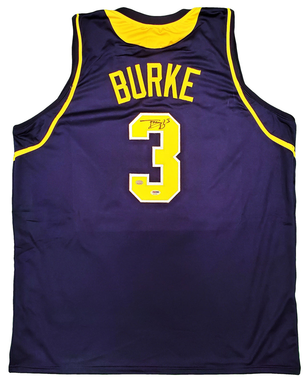 Michigan Wolverines Trey Burke Autographed Signed Blue Jersey PSA/DNA
