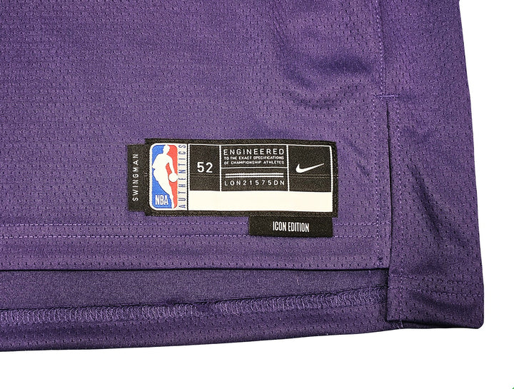 Phoenix Suns Kevin Durant Signed Purple Nike Icon Edition Jersey Size 52 Beckett