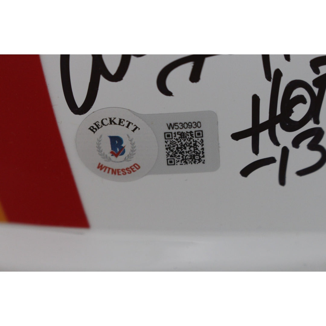 Super Bowl 37 Autographed Tampa Bay Buccaneers F/S TB Helmet HOF Beckett 48026
