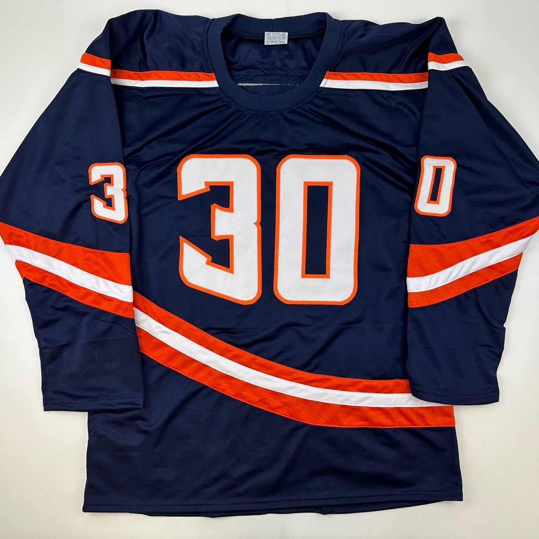 Autographed/Signed Ilya Sorokin New York Reverse Retro Jersey JSA COA
