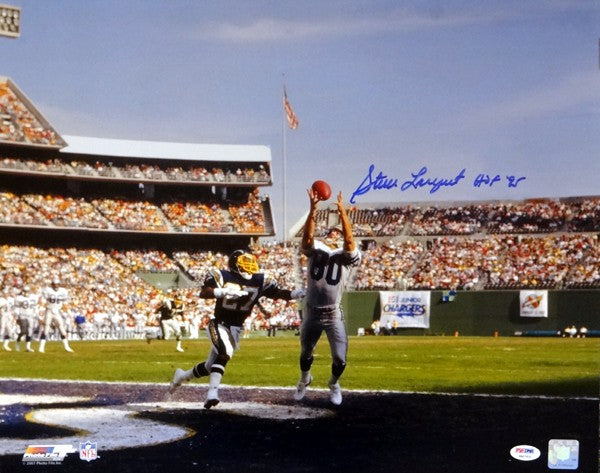 Steve Largent Signed 16x20 Photo Seattle Seahawks "HOF 95" PSA/DNA ITP