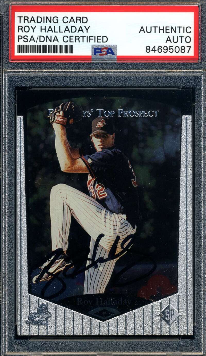 Roy Halladay PSA DNA Signed 1997 Upper Deck SP Rookie Autograph