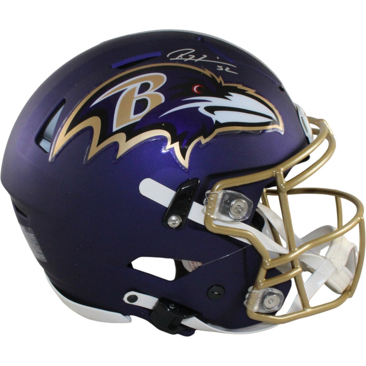 Ray Lewis Signed Baltimore Ravens SpeedFlex 2026 ALT #1 Helmet Beckett W 57515