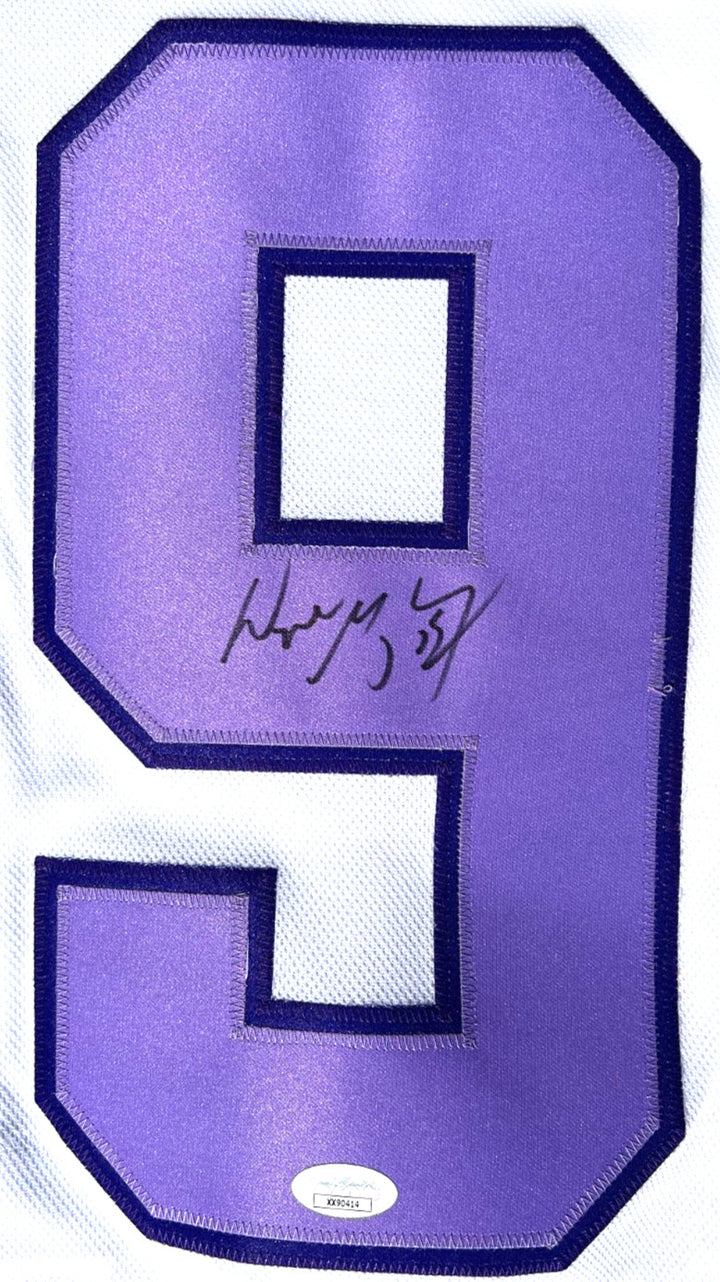 WAYNE GRETZKY SIGNED EDMONTON OILERS HOCKEY FIGHTS CANCER AUTHENTIC JERSEY JSA