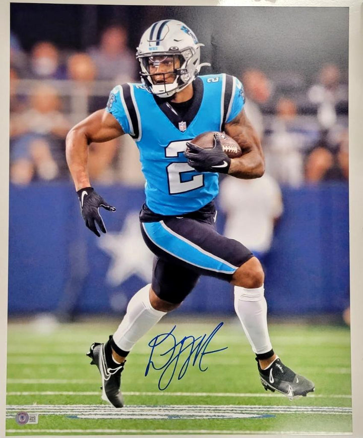 DJ Moore signed Carolina Panthers 16x20 photo autograph ~ Beckett BAS